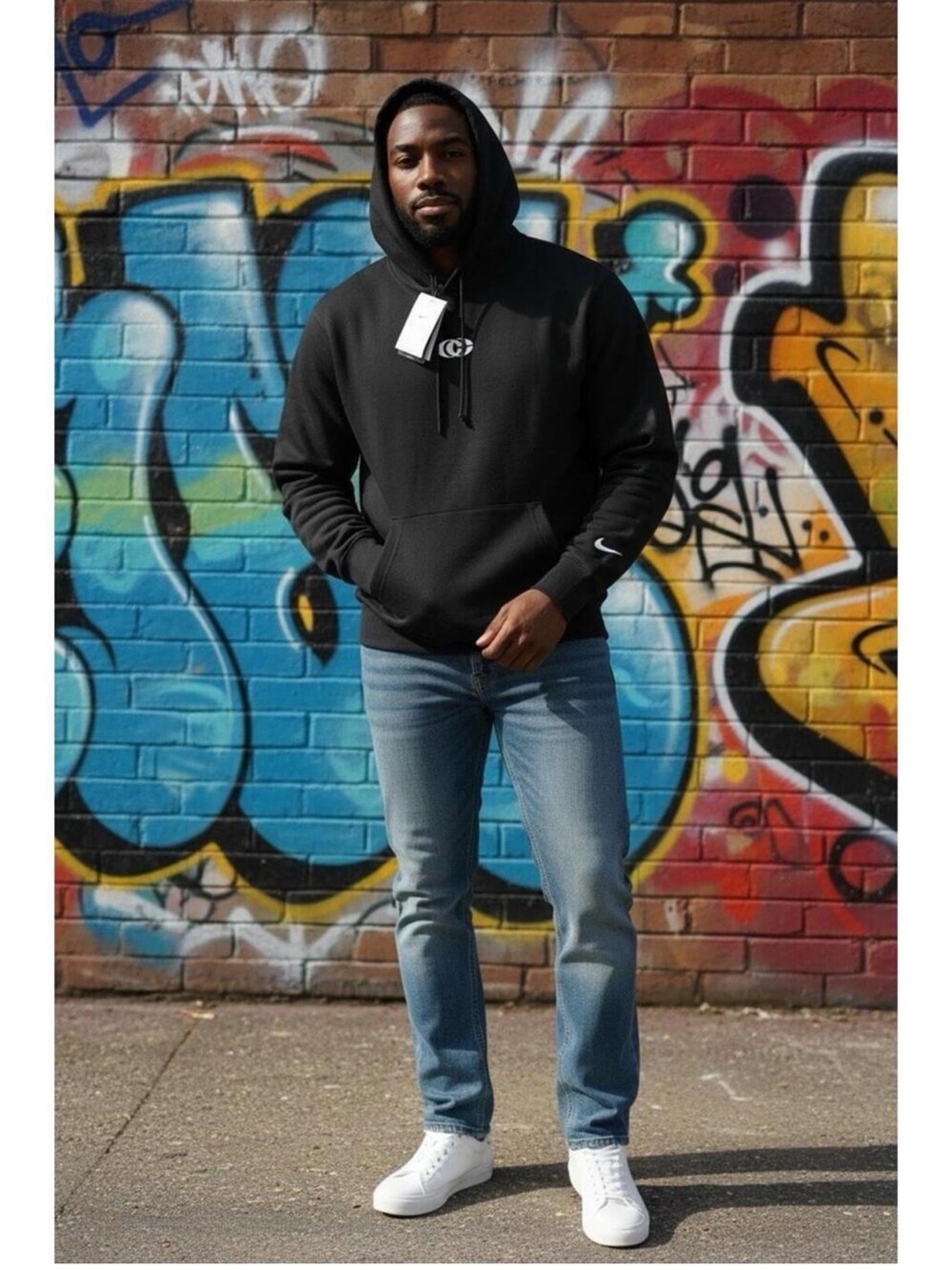 $110 Caitlin Clark Nike Men’s Hoodie Sweatshirt Size M NWT New Sail IQ5572-010